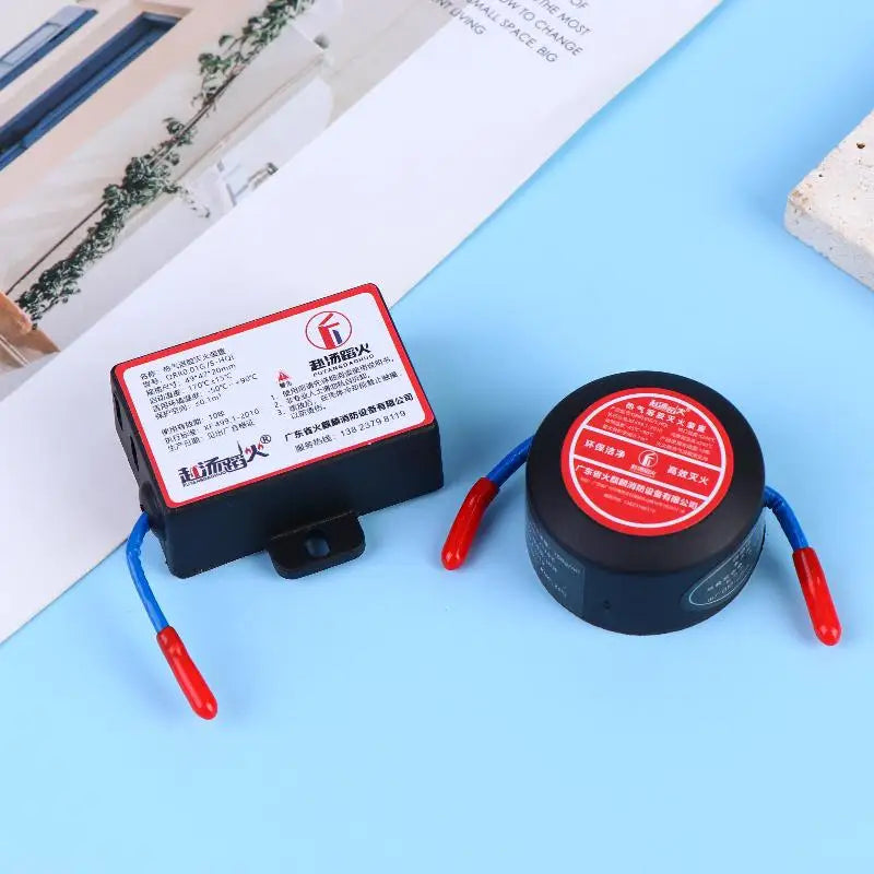 1Pc 10g Vehicle Engine Compartment Retardant Device Dual Line Non Polluting Anti Fire High Efficiency For Car Safety Assurance