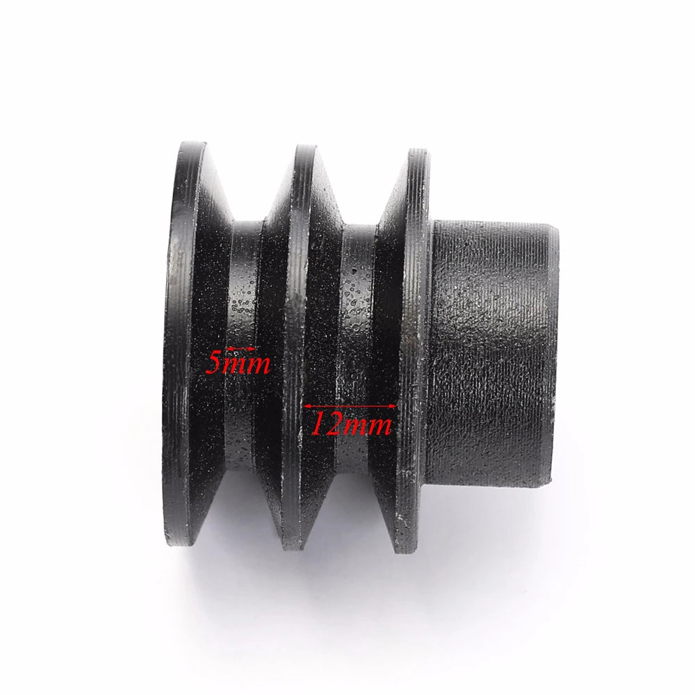 Fit 20mm Flat Shaft V Pulley Motorcycle Drive pulleys For Honda 168F 170F GX110 GX120 GX160 GX200 7HP ATV Go Kart Engine