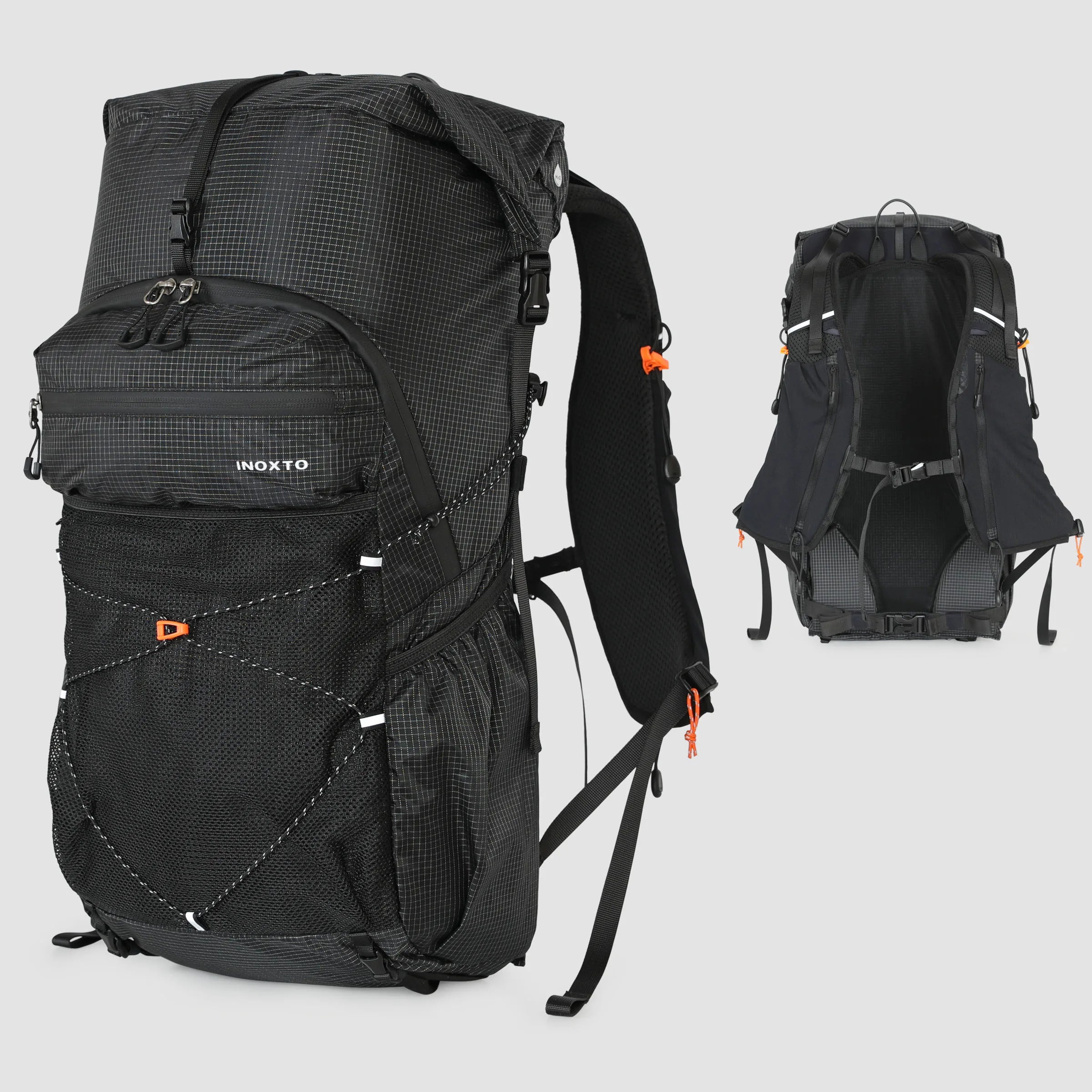 Hiking Backpack for Men and Women, 30L Waterproof Camping Backpack with Rain Cover, Lightweight Outdoor Sport Travel Daypack Ruc