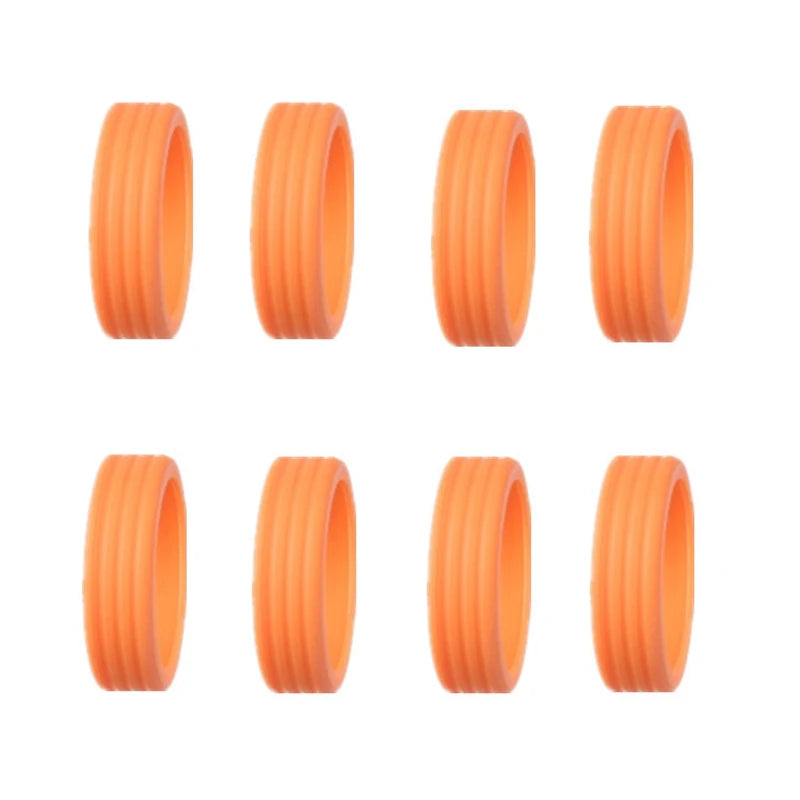 8pcs Luggage Wheels Protector Silicone Wheel Caster Shoes Travel Luggage Suitcase Guard Cover Accessories