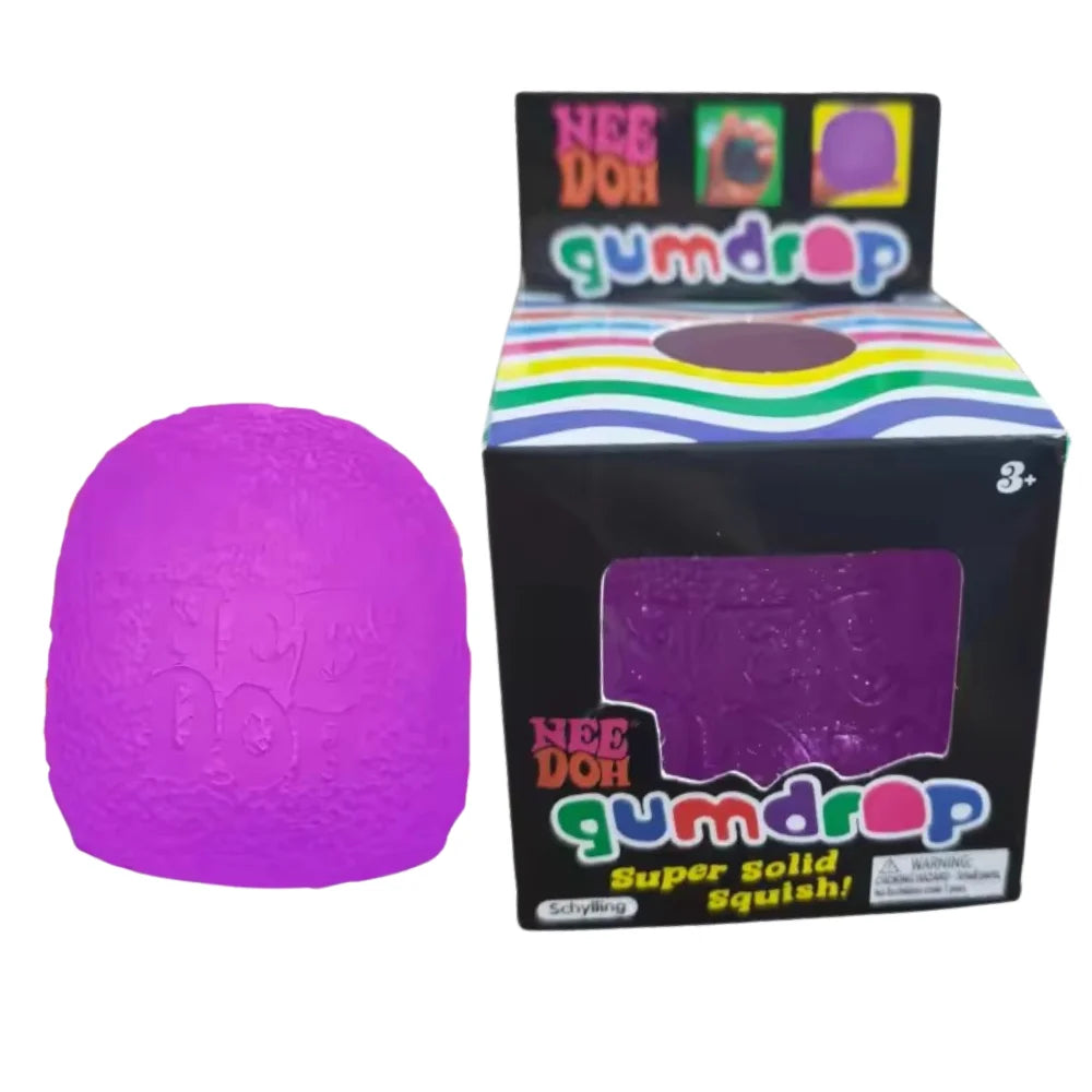 Needoh Squishy Candy Balls Sensory Toys Stress & Anxiety Relief Toys Soft,Skin Friendly,Durable Party Favors for Adult Kids Gift
