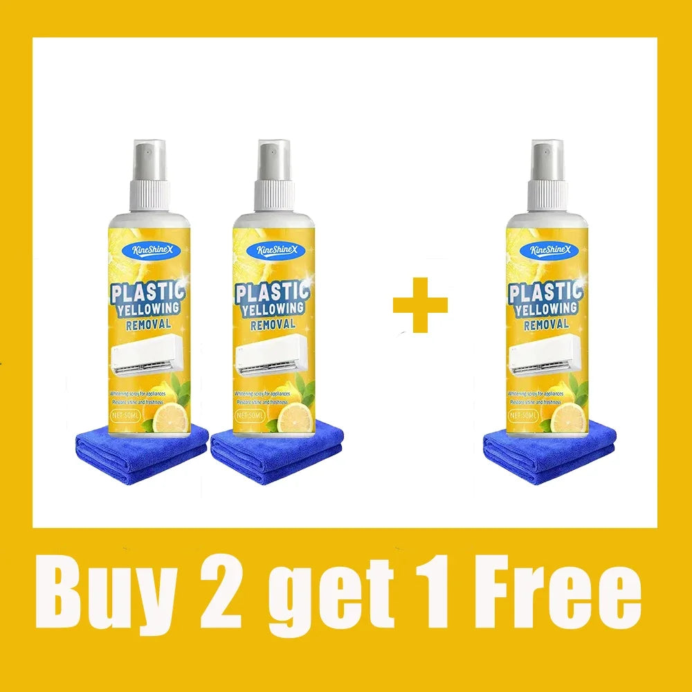 Functional European Appliance Anti-Yellowing Paste, Fixes AC & Washer Plastic Discoloration, Effortlessly Removes Tough Stains