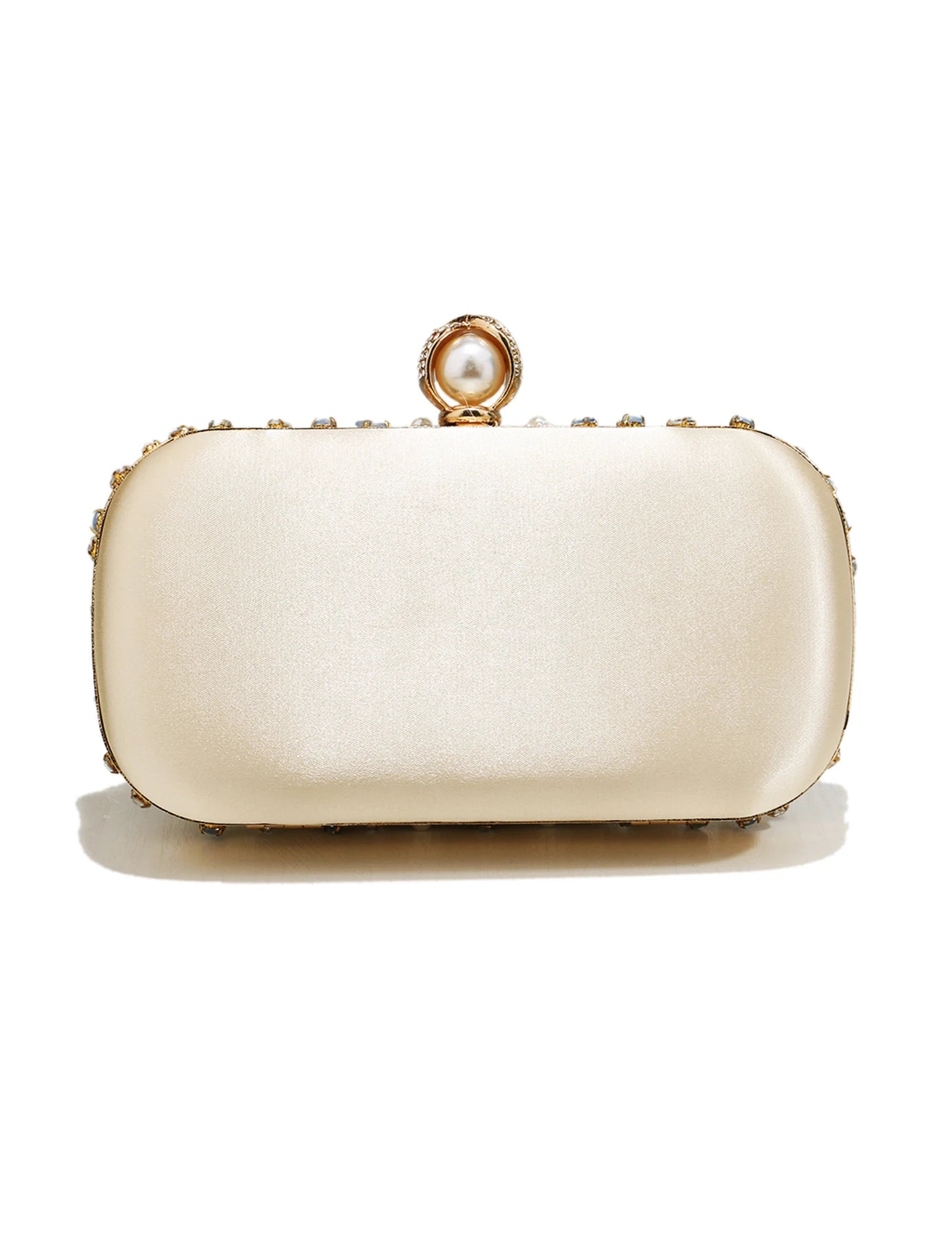 Diamonds Women Party Day Clutch Pearl Beading Wedding Evening Bags With Shoulder Chain Handbags Holder