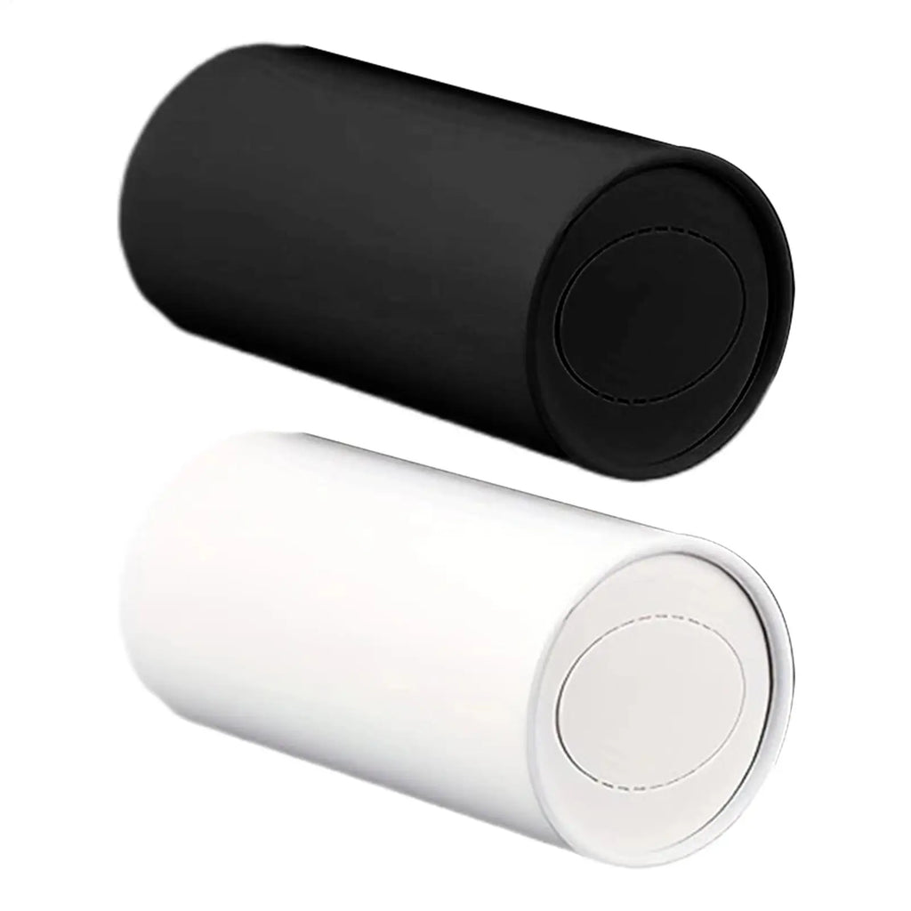 Cup Holder Tissues for Car 2 Pieces Round Car Tissue Box Creative Napkin Bucket Paper Towel Cylinder for Vehicle Rv Truck Daily