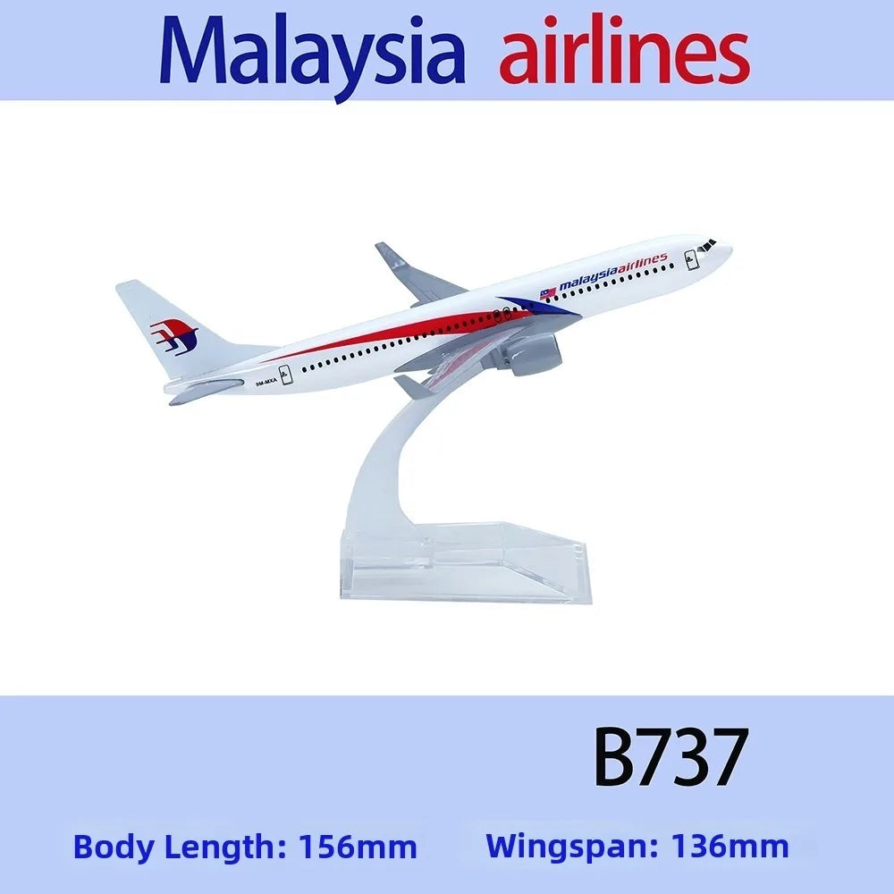 New 15.6cm Brazil Air GOL Airlines Alloy 1/246 Scale Boeing B737 Airways Airplane Model 10 Styles Metal Planes