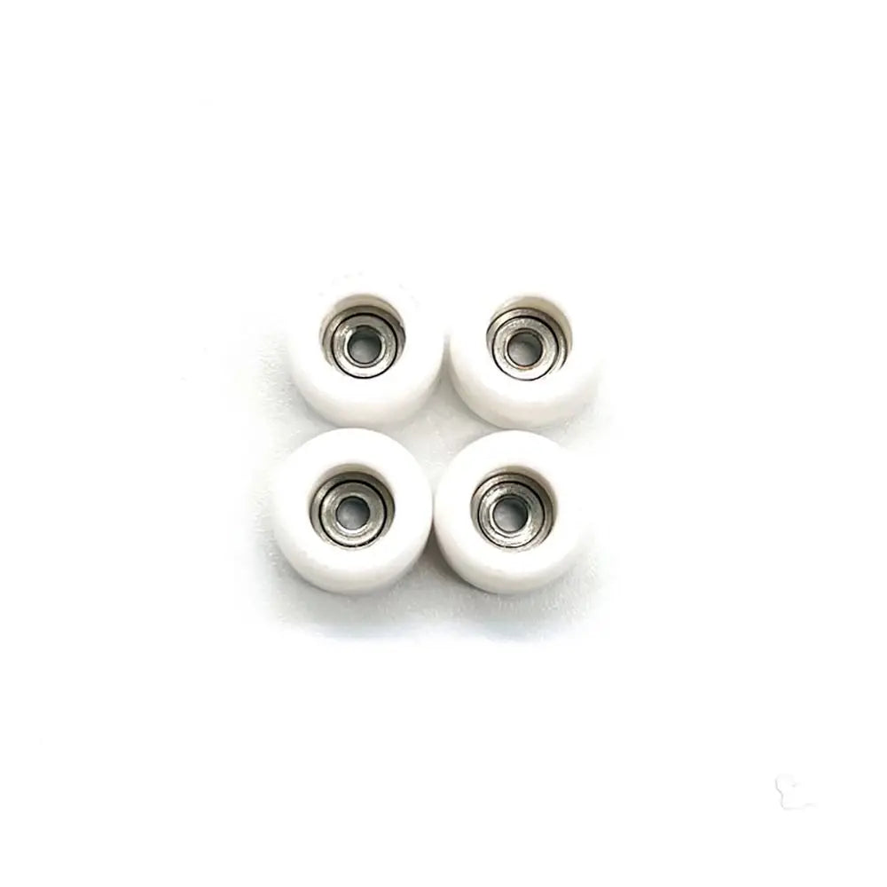4Pcs Durable Professional Bearing Wheel Urethane PU Metal Fingerboard Wheels CNC Mini Finger Skate Board Accessory