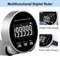 IBCH0001 Digital Distance Gauge Electronic Rolling Ruler Rechargeable 0-199.999m Multi Measuring Auto Backlight Sewing Craft