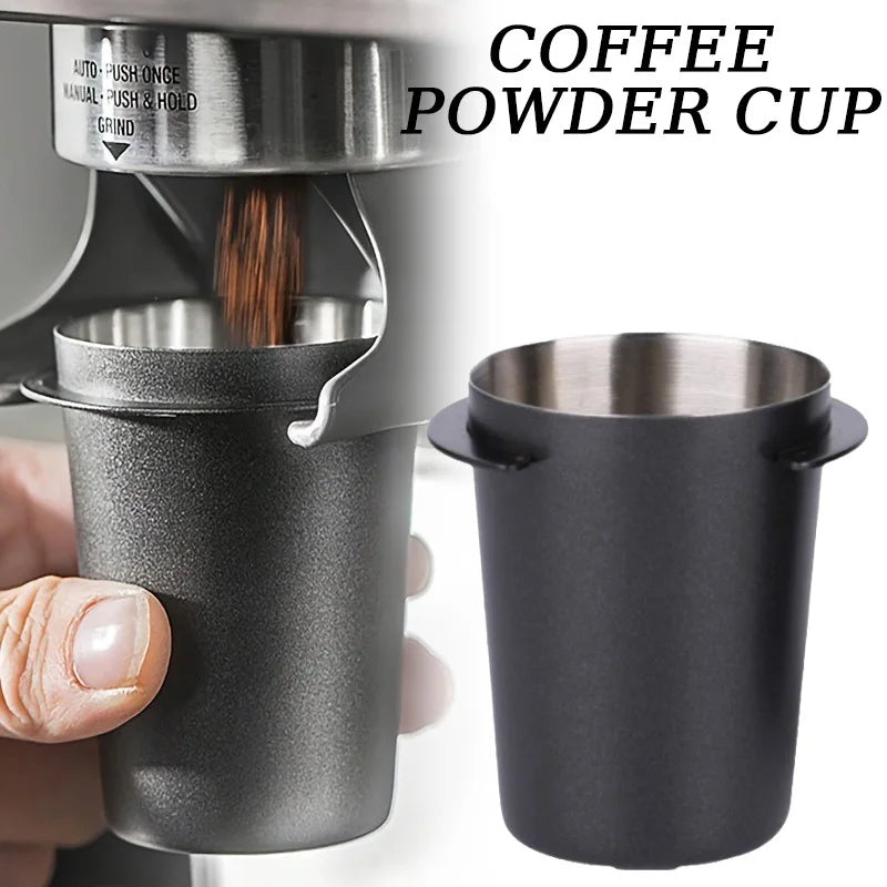 Coffee Dosing Cup Stainless Steel Coffee Bean Measuring Cups Replacement Cafe Barista Tool Espresso Machine Accessories