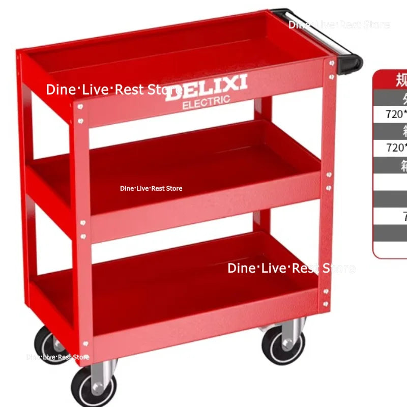 Workshop Order Tool Cart Garage Accessories Magnetic Holder Storage Cabinet Work System Tool Packaging Gereedschapskist XY40GJG