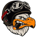 Personalized Sticker Motorcycle Stickers AMERICAN EAGLE HELMET Exterior Parts Waterproof Vinyl Decals Car Accessories Products