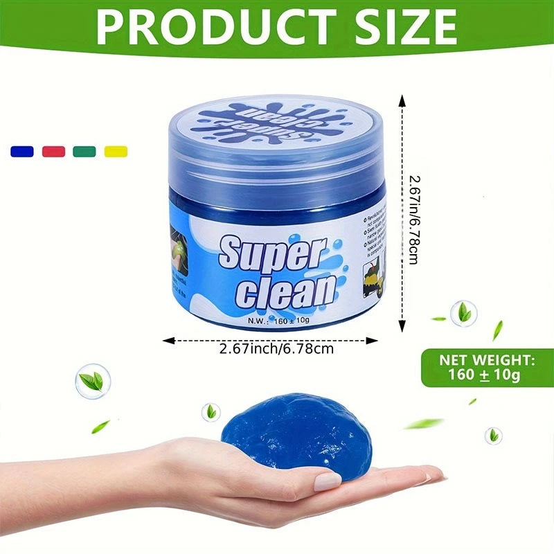 Cleaning Gel for Car, Detailing Clean Slime, Car Interior Putty Cleaner, Universal Keyboard Notebook Magic Cleanser Mud