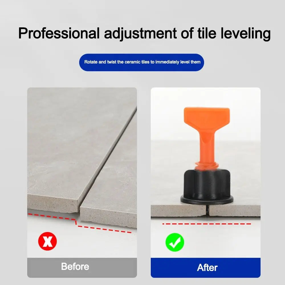126pcs/151pcs Replacement Floor Leveling Tile Spacers Clips Leveling System Reusable Tile Leveling Clips Floor Gap Clips