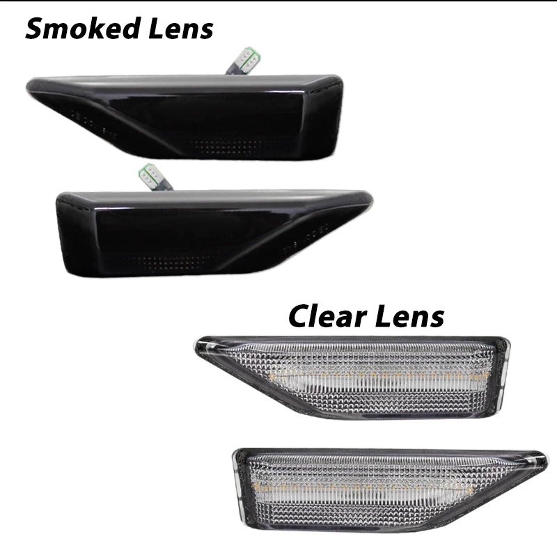 For Honda Element SC Front Bumper Side Marker Indicator Light Amber yellow Turn Signal Lamp/Driving Lights 2009-2010