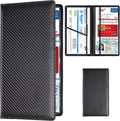 Car Registration and Insurance Card Holder, Vehicle License Document Glove Box Compartment Organizer, Interior Car Accessories