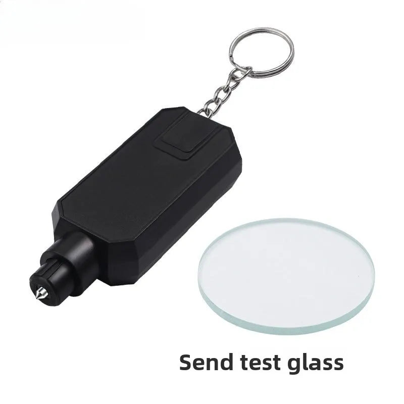 1pc Mini Safety Hammer Keychain Escape Car Life-saving Escape Hammer Window Broken Emergency Glass Breaker
