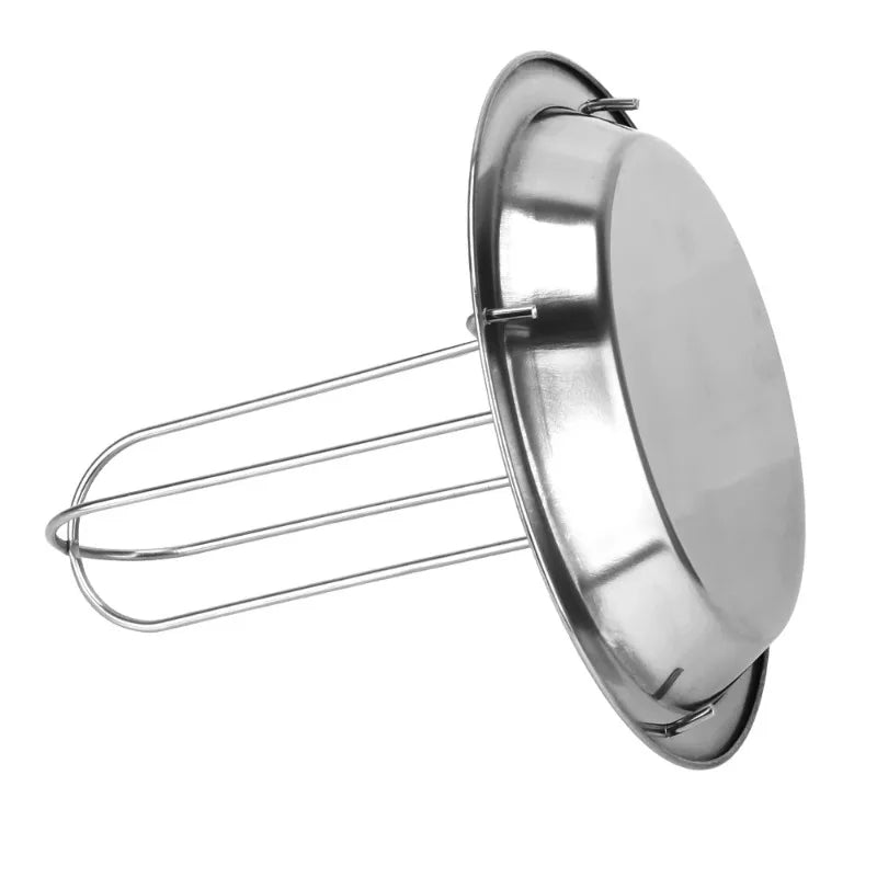 Stainless Steel Chicken Roaster Rack Multifunctional BBQ Grill Stand For Kitchen Outdoor Grilling Use