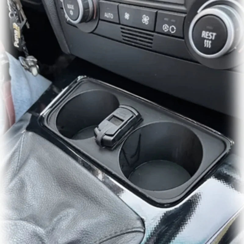 Car Cup Holder For BMW E90/E91/E92/E93 Stable And Sturdy Holding Center Console Storage Save Space Car Interior Accessories