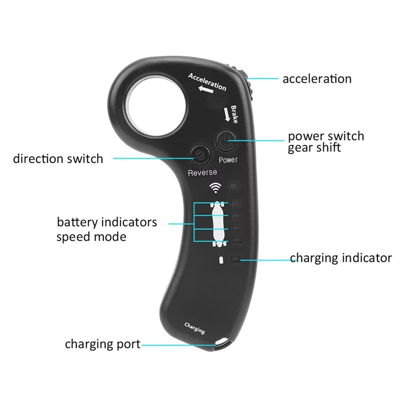 2.4Ghz Electric Mini Remote Control Receiver For Four-Wheel Scooter Longboard Parts