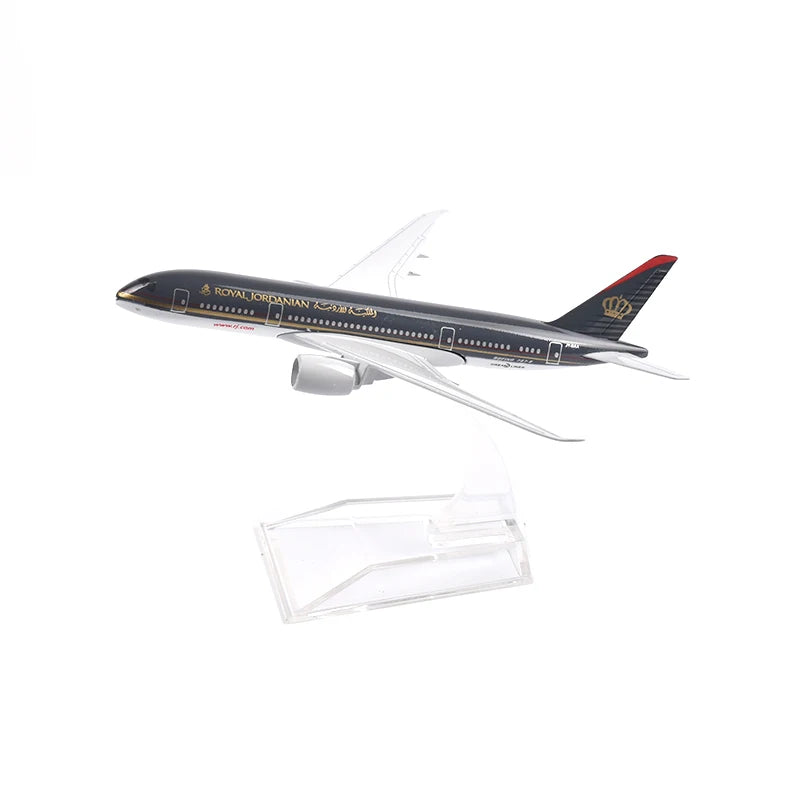 JASON TUTU  Aircraft Model Boeing 747 B787 B777 Planel Airplane Airbus A380 A320 Diecast Metal 1/400 Scale Planes Collect Gifts