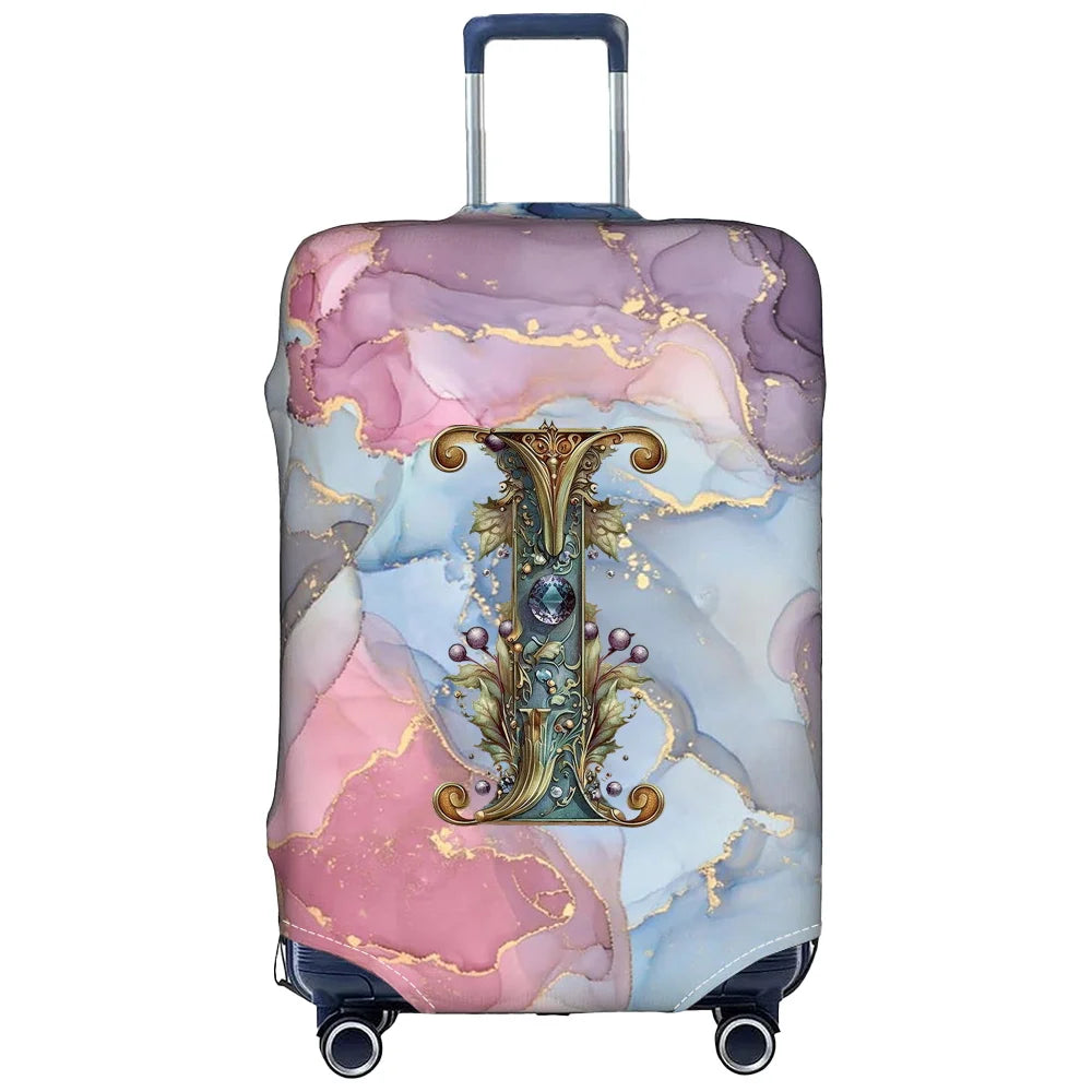 Luggage Cover Stretch Fabric Suitcase Protector Case Graphic Series Baggage Dust Case Cover Suitable 18-32 Inch Suitcase