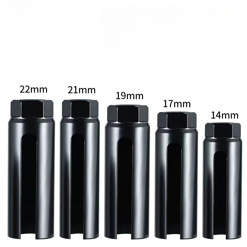 1PCS Universal 14-24mm 1/2" Drive Oxygen Sensor Socket Wrench Lambda Sensor Removal Installation Tool Car Accessories