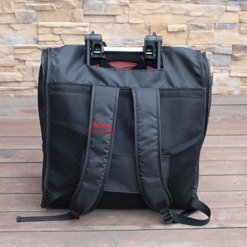 Stroller Travel Backpack Waterproof Black Thickend Storage Bag Airplane Bag Fits for Yoyo/Yoyo2/Yoyo3/Yoya Stroller Accessories