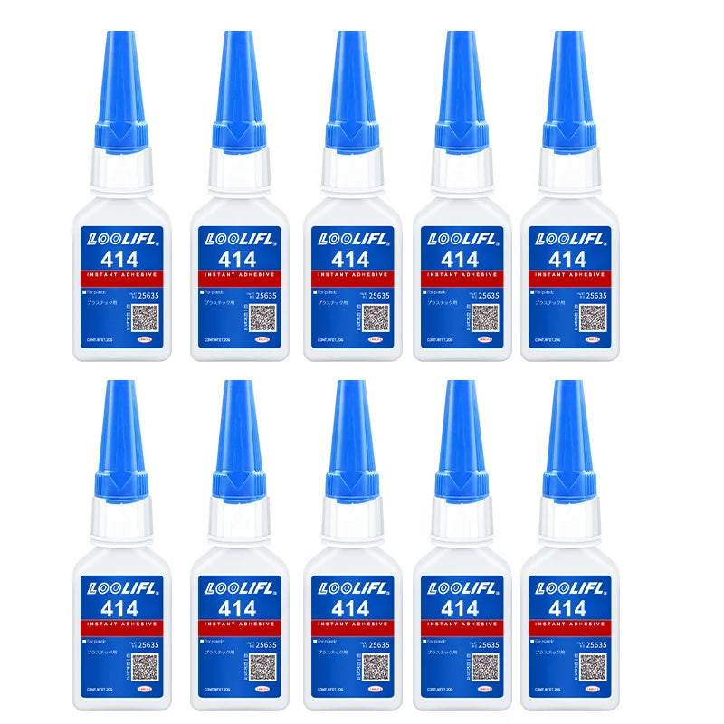 401 Instant Super Glue Strong Fast Dry Universal High Strength Adhesive for Resin Ceramic Metal Glass Plastic Wood Powerful