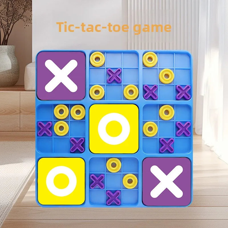 New Jiugongge XO Tic-tac-toe Chess Table Early Education Table Game Training Logical Thinking Children's Educational Toys