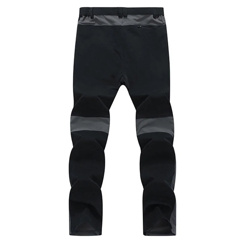 Men's Summer Hiking Pants Quick-Dry Outdoor Walking The Dog Lightweight Thin Leisure Walk Breathable Zipper Pocket Work Pants