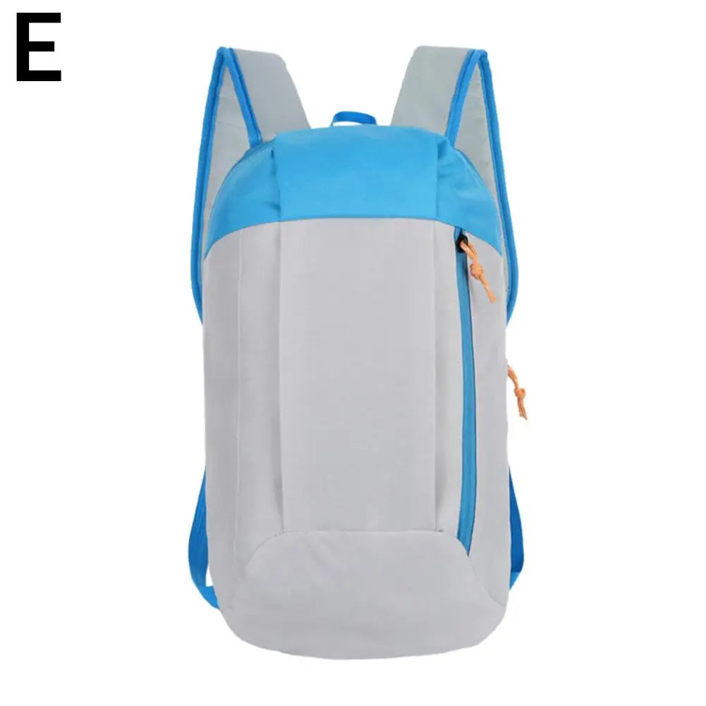 Outdoor Lightweight Small Sports Backpack Gym Bag Outdoor Fitness Riding Shoulder Bag Color Oxford Cloth Backpack Men Kids