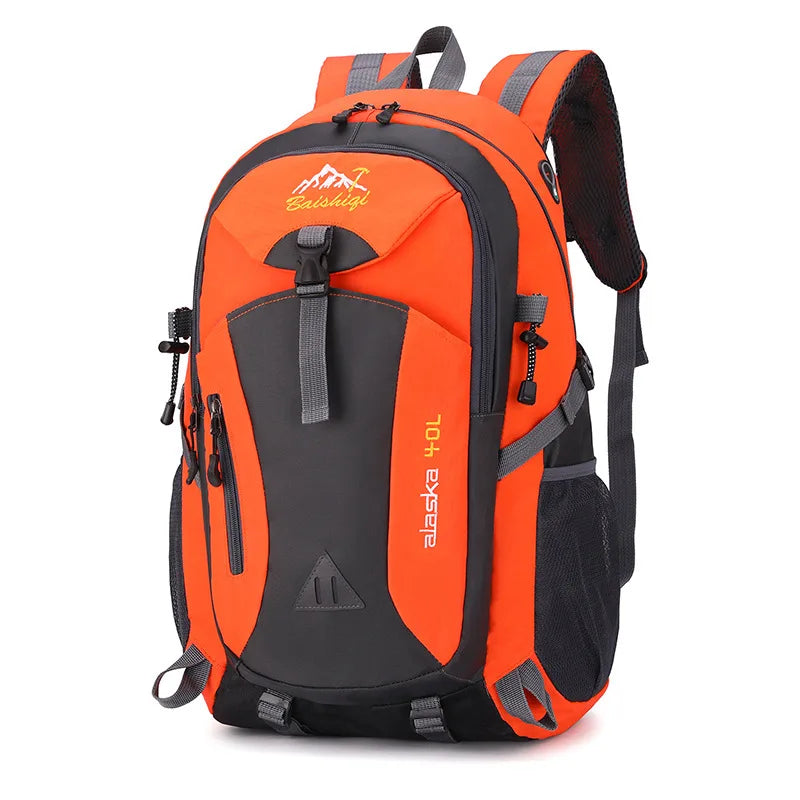 40L Outdoor Camping Backpack Nylon Waterproof Hiking Travel Sport Bag For Men Women Ultralight Climbing Trekking Backpack