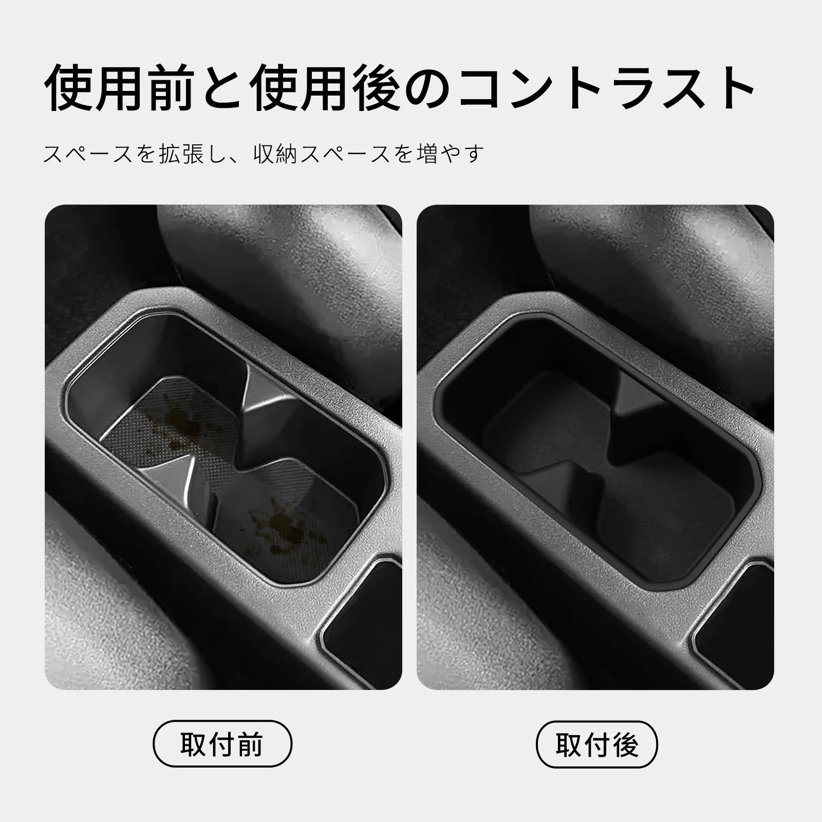 for Suzuki Jimny 2024-2025 Central Console Water Cup Holder Car Interior Accessories Drinks Holder Storage Case