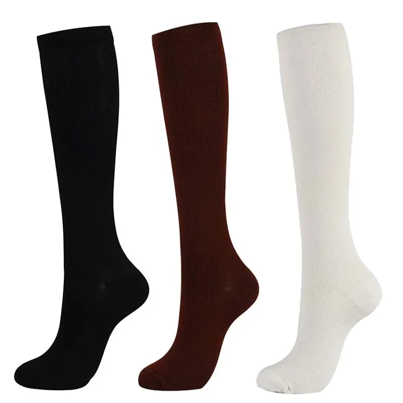 Compression Socks Running Football Sports Medical Nursing Socks for Flight Travel Pregnancy Edema Diabetes Varicose Veins Socks