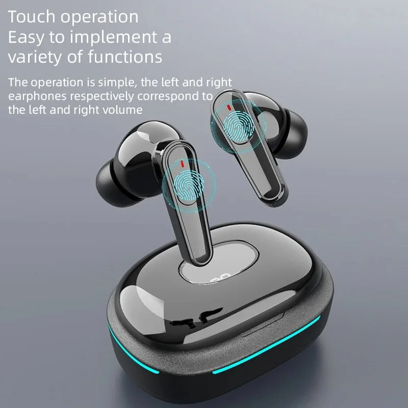 144-Language Translation Earbuds Power Display ANC&ENC Noise Reduction Headphones Hebrew English Real-Time Translation Earphones