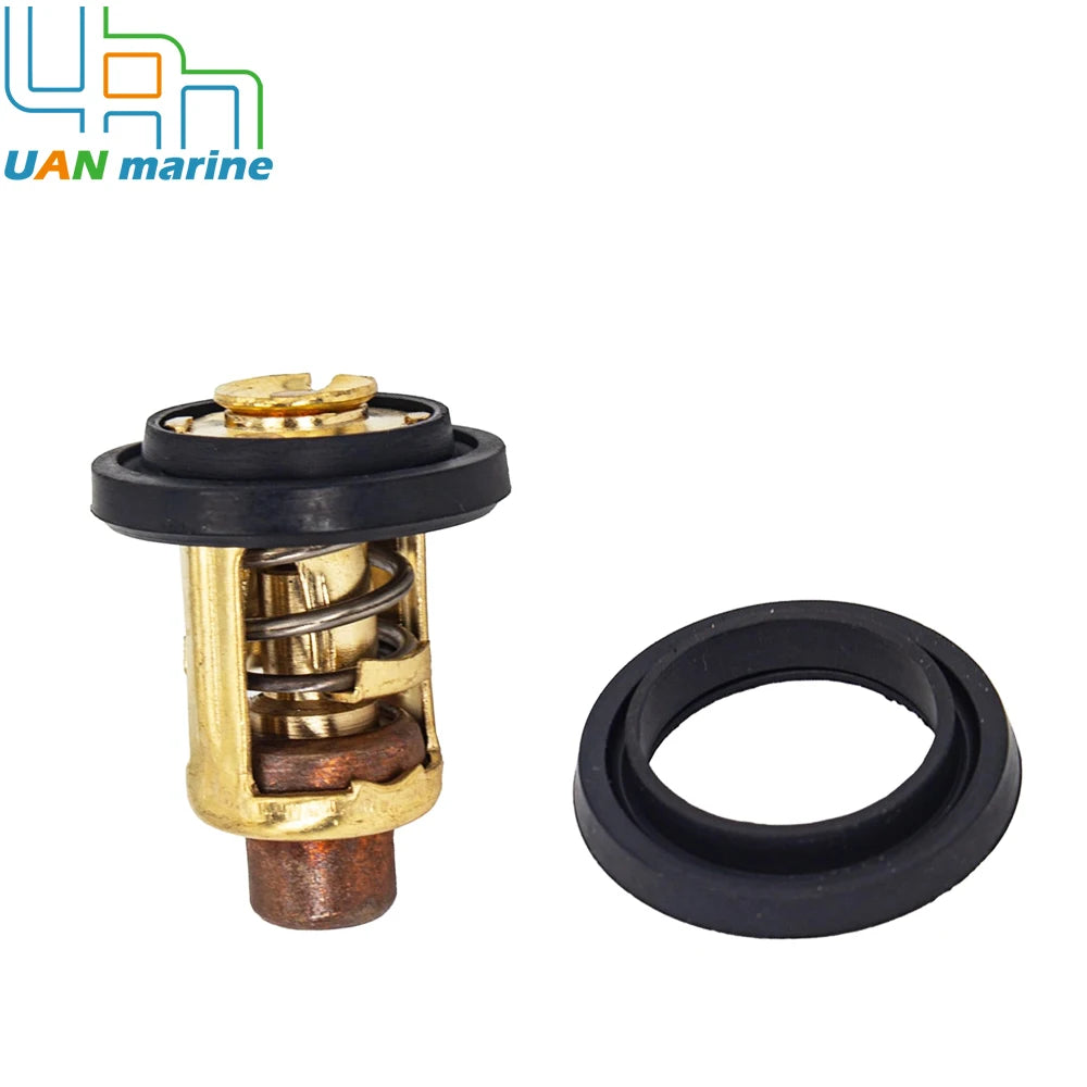 66M-12411 Thermostat 60℃ 140℉ For Yamaha F 6 8 9.9 15 40 50 60 80 100 HP 4-Stroke Outboard 66M-12411-00-00 6G8-12411-00-00