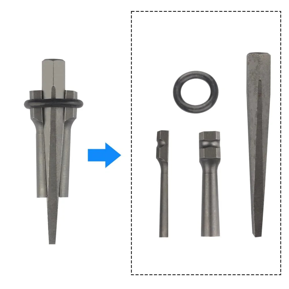 High-Hardness Rock Splitter Wedge SDS Drill Bit Stone Splitting Wedges For Heavy-duty Stone Splitting Tools