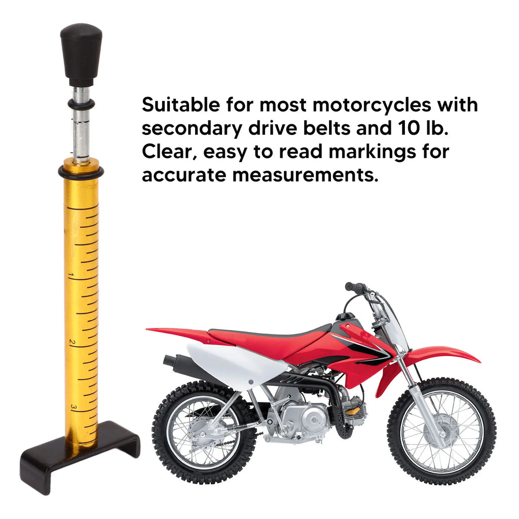 Motorcycle Chain Tension Gauge Adjust Tension Belt Tension Gauge High Accuracy  Alloy for Use After Belt Replacement