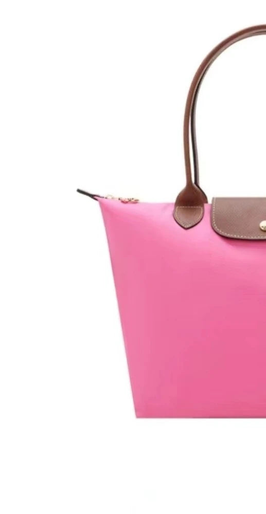 Excellent 2026 New Stylish Nylon Foldable Tote Bag Crossbody Shoulder Underarm Handbag Large Medium Small Sizes