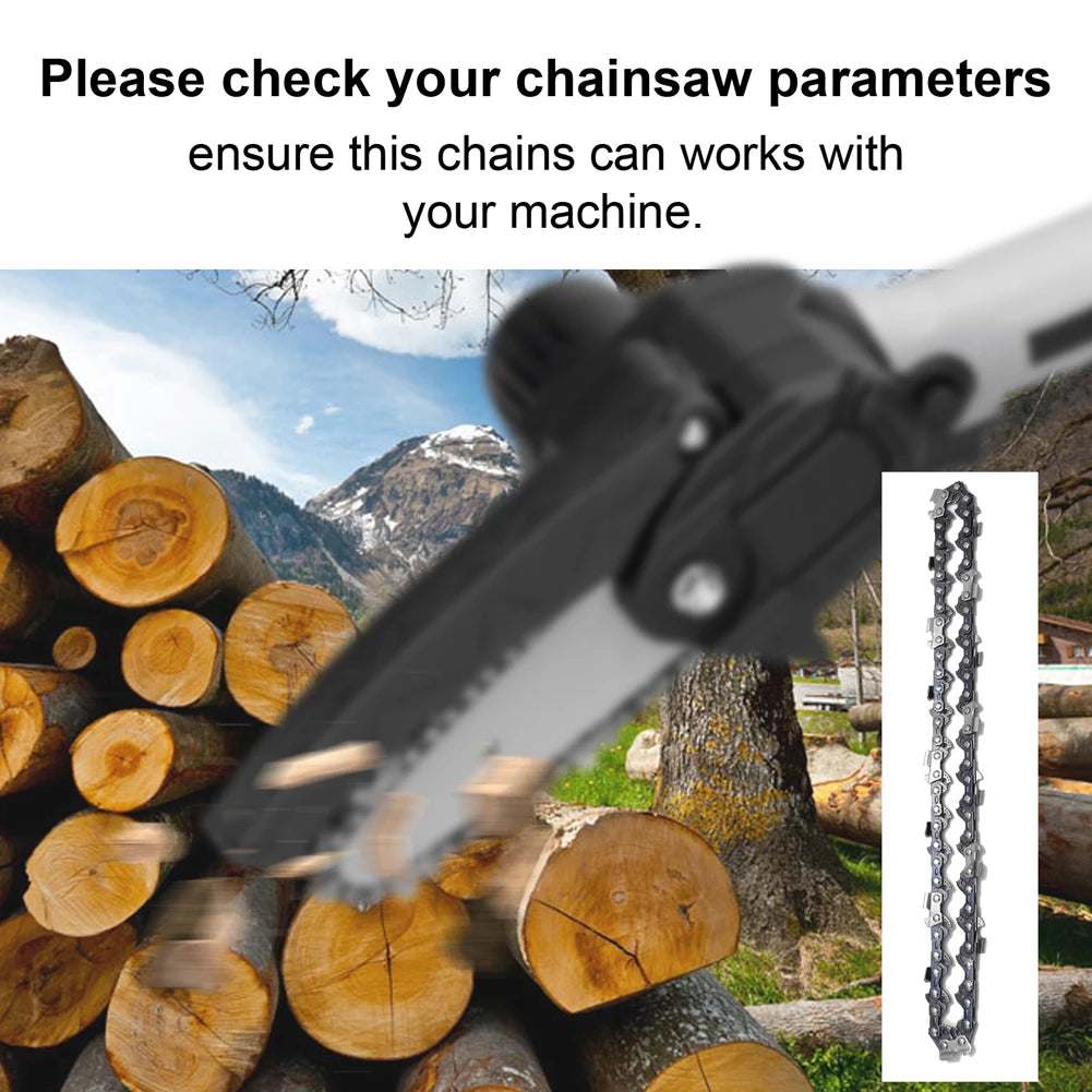 Chains Steel Chainsaw Chains 6 Inch Mini Steel Chainsaw Chains Electric Chainsaws Accessory Practical Chains Replacement