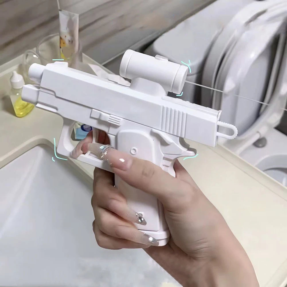 5-1PC Handheld Water Prank Gun Two-Way Spray Trick Reverse Water Gun Summer Outdoor Pool Watergun Toys Pistola de agua de broma