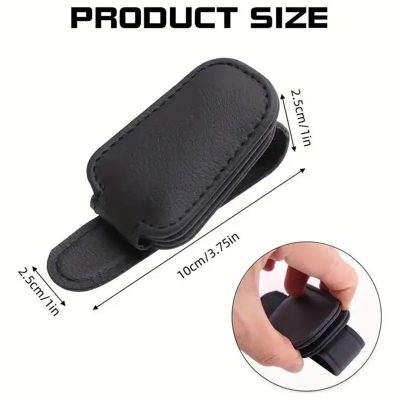 Universal Car Sun Visor Glasses Clip, Car Glasses Holder, Car Interior Accessories, Glasses Storage Holder