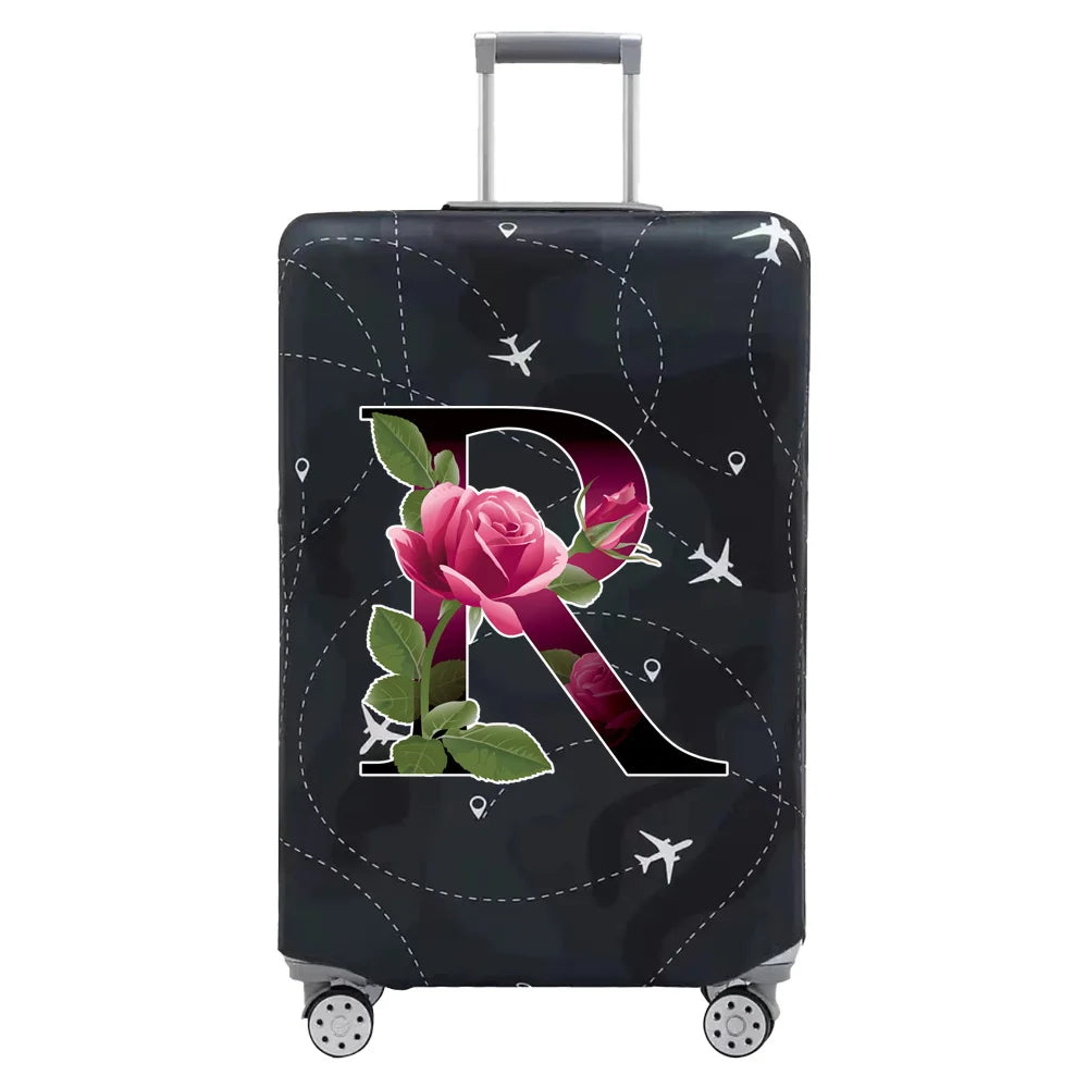 Luggage Protection Cover Travel Accessories Dustproof and Wear-resistant Luggage Protection Cover 18-32 Inch Letter Series