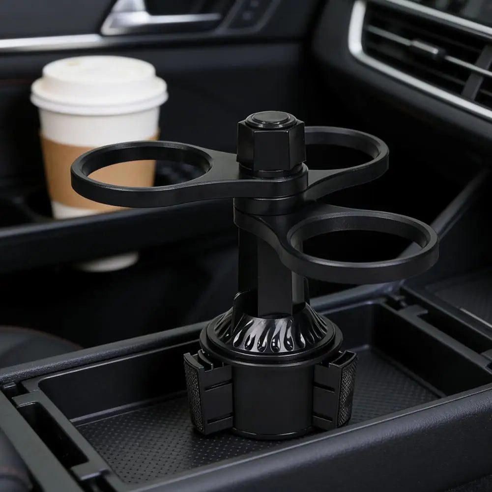 360° Rotating Car Cup Holder Expander Adjustable For Car Interior Water Cup Coffee Beverage Bottle Rack Support  Accessories