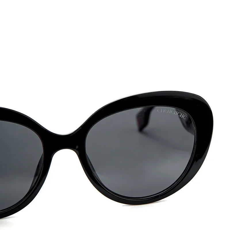 CH Fashion Style Women's Trendy Sunglasses  Multifunctional Sunscreen UV Protection Eyewear Unique Classic Brand Beach Sun Glas