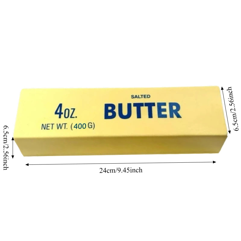 24CM Extra Large Hot Butter Stick Squishy Fidget Toys Elastic Cheese Stick Funny Squeeze Prank Toy Stress Anxiety Relief Game