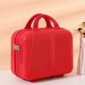 2025 New 14 inch Hard Shell Waterproof Shockproof Portable Mini Suitcase Password Lock Storage Cosmetic Bag Carry-on Luggage