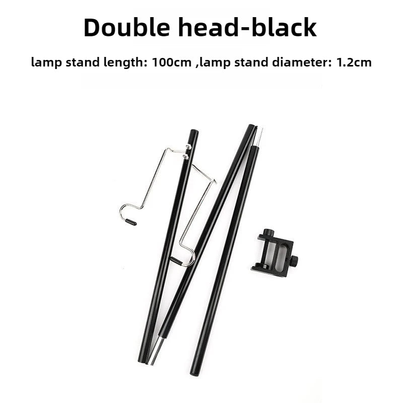 Camping Lantern Stand Ultralight Table Lamp Hanger Portable Detachable Light Holder Lighting Brackets Outdoor Tourist Equipment