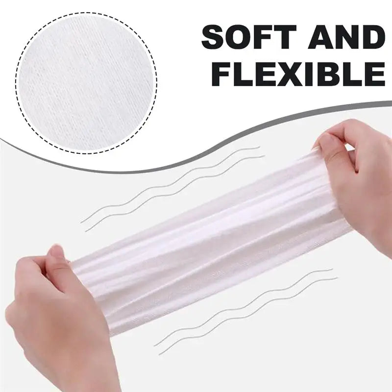 300pcs Non Woven Gauze Pad First Aid Gauze Sponges For Wound Care Sterile Gauze Flexible Breathable Cotton Pad unfolding 20cm