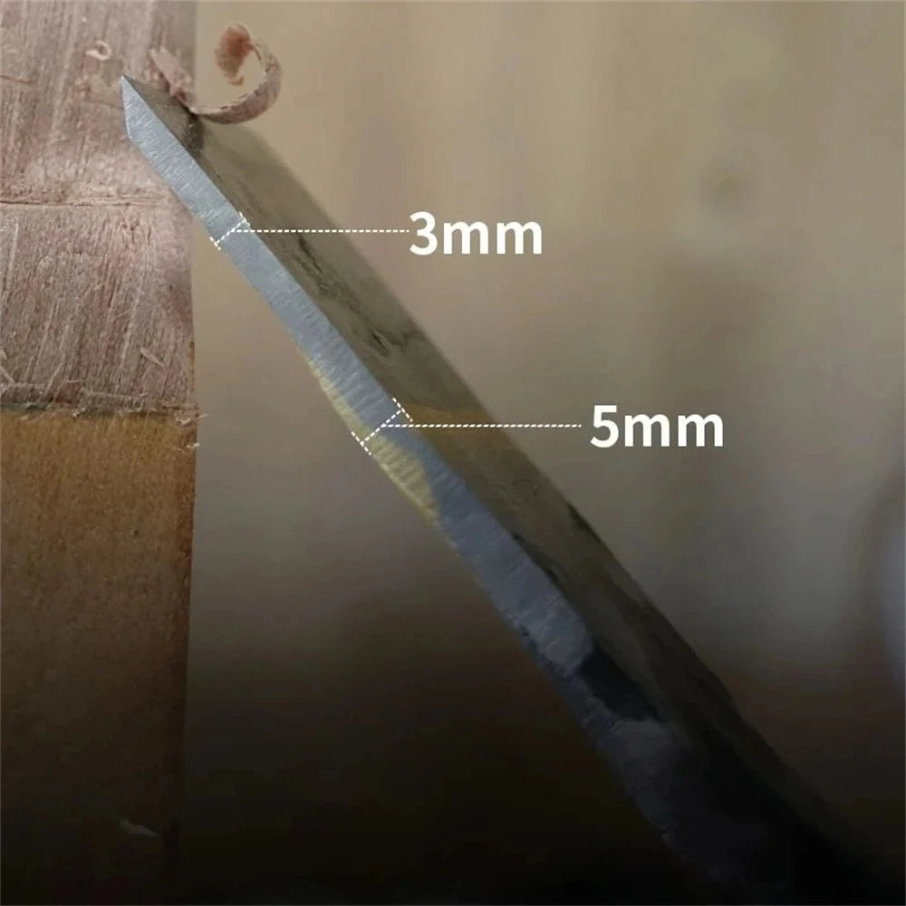 Professional Wood Carving Chisels Set 38/51/63/78/86mm - DIY & Detailed Woodworking Hand Tools (High-Quality, Multi-Size)