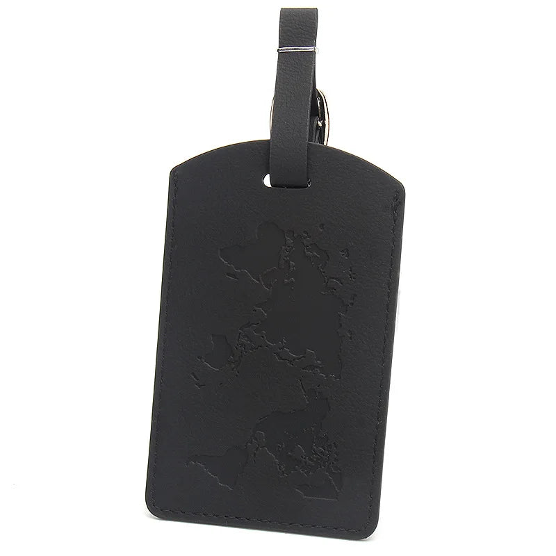 Retro Passport Covers Luggage Tag Pu Leather Passport Case Luggage Tags Travel Passport Organizer ID Card Holder